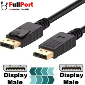 تصویر کابل Display فرانت V1.2-4Kمدل FN-DPCB18 طول 1.8 متر FARANET FN-DPCB18 4K Display V1.2 Cable 1.8M