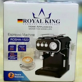 تصویر اسپرسو ساز رویال کینگ اورجینال آلمانی مدل ROSHA-1523 فروش تک و عمده ROSHA 1523