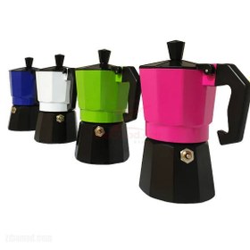 تصویر قهوه جوش و اسپرسو ساز دستی رو گازی مدل 3 Cup 