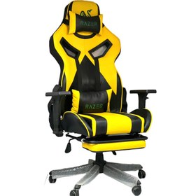 تصویر صندلی گیمینگ ریزر مدل m900 - زرد 