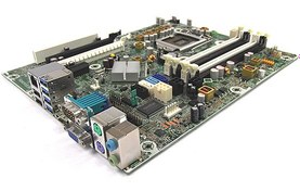 تصویر مادربرد مینی کیس اچ پی مدل Compaq 8300/6300 ا استوک و اورجینال تضمینی استوک و اورجینال تضمینی