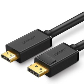 تصویر کابل تبدیل DisplayPort به HDMI یوگرین مدل DP101-10238 طول 2 متر 