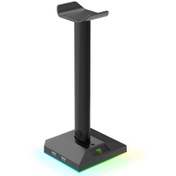 تصویر پایه نگهدارنده هدست تی دگر مدل T-GHA153 RGB 