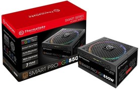 تصویر منبع تغذیه کارکرده ترمالتیک مدل Smart Pro RGB 850W Bronze 