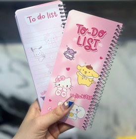 تصویر دفترچه تو دو لیست - طرح To do list