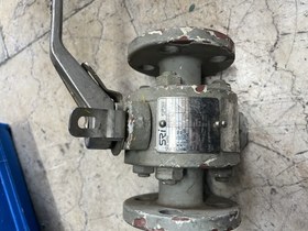 تصویر شیر توپی 3/4 اینچ دابلکس دو تیکه کلاس 150 STEM F51 SEAT F51 T BALL F51 BODY A182/F51 BALL VALVE 3/4" #150 BODY A182/F51 BALL F51 SEAT F51 STEM F51