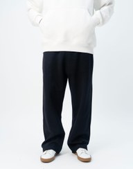 تصویر شلوار واید مردانه مشکی 