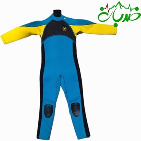 تصویر (وتسوت) لباس غواصی و ورزش های آبی۳ میل Banana Bite بچگانه تمام تنه - ۷ تا ۸ سال Neoprene wetsuit 3mm