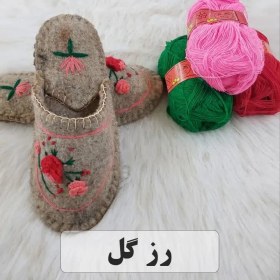 تصویر پاپوش نمدی 