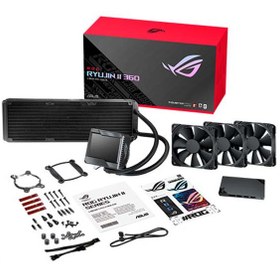 تصویر خنک کننده مایع پردازنده ایسوس مدل ROG RYUJIN II 360 ASUS ROG RYUJIN II 360