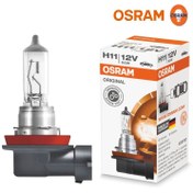 تصویر لامپ اسرام فابریک مدل H11 55W اصل آلمان 