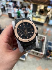 تصویر ساعت مچی مردانه هابلوت مدل Hublot Classic 8535 بند استیل 