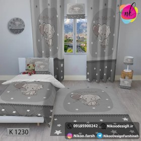 تصویر ست کامل اتاق نوزاد و کودک کد K1230 