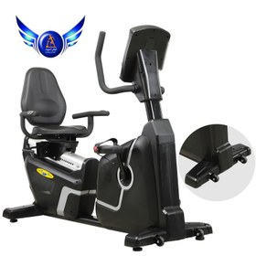 تصویر دوچرخه مبله ژنراتور باشگاهی مدل XZ1123 Commercial recumbent bike model XZ1123