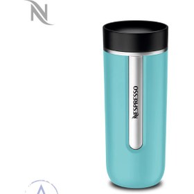 تصویر تراول ماگ نسپرسو آکوا بلو ۵۴۰ میلی لیتر | Nomad Travel Mug Large, Aquarelle 