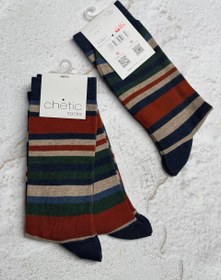 تصویر جوراب مردانه برند چتیک ترکیه ٪ ۸۰ پنبه سایز: ۴۰ تا ۴۴ 