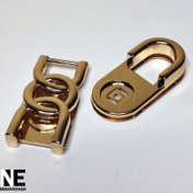 تصویر قفل کیف مگنتی کد 102 - طلایی 