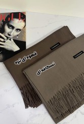 تصویر شال موهر رنگبندی متنوع 