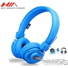 تصویر هدفون بی سیم نیا مدل X ا NIA X5SP Wireless Headphones NIA X5SP Wireless Headphones