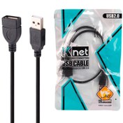 تصویر کابل افزایش طول K-net K-CUE20006 USB 60cm K-net K-CUE20006 USB 60cm Male to USB Female Cable