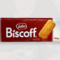 تصویر بیسکویت لوتوس 250 گرم LOTUS Biscoff Biscuits بیسکویت و ویفر 250 گرمی لوتوس ساده