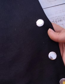 تصویر شلوارک دکمه نما 