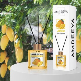 تصویر خوشبوکننده هوا آمریا AMREEYA اصلی ترکیه رایحه انبه 120 میلی لیتر 