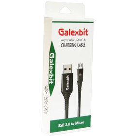 تصویر کابل تبدیل USB به microUSB گلکسبیت مدل CG طول 1 متر 