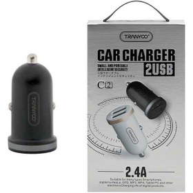 تصویر شارژر فندکی ترانیو C2 Tranyoo Car Charger C2