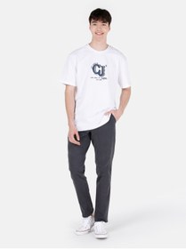 تصویر تی شرت سفید مردانه مردان پوست TSHIRT KKOL کولینز Colin’s 