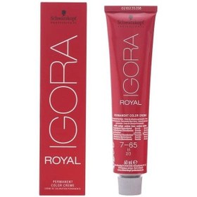 تصویر رنگ موی ایگورا رویال شماره ۷-۶۵ شوارتسکف برند schwarzkopf Schwarzkopf Number 7-65 Igora Royal Dye