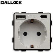 تصویر پریز هوشمند و شارژر USB تویا 