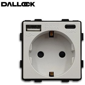 تصویر پریز هوشمند و شارژر USB تویا 