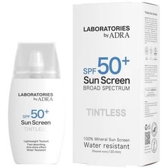 تصویر کرم ضد آفتاب SPF 50 آدرا حجم 50 میلی لیتر - بی رنگ 