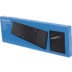 تصویر کیبورد بیاند مدل BK-6801RF بیسیم و تاچ پد دار Beyond wireless Keyboard BK-6801RF