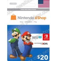 Nintendo gift shop card 20