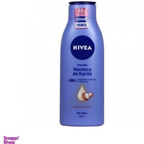 تصویر لوسیون بدن نیوآ (Nivea) مدل 48h Soft Milk حجم 400 میلی‌لیتر 