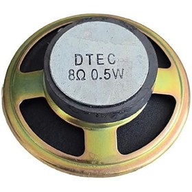 تصویر بلندگو 8 اهم 0.5 وات 57mm 