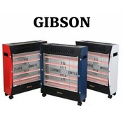 تصویر بخاری برقی هوشمند گیبسون با فن 