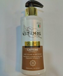 تصویر شامپو کافئین (Caffeine) ویتامول (Vitamol) حجم 300 میل 