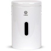 تصویر ظرف برنج بدون پیمانه استوانه ای اورانوس سفید B0011 