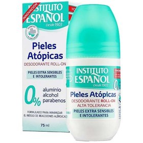 تصویر رول ضد تعریق اسپانول مدل ATOPIC SKIN حجم 75 میل INSTITTUTO ESPANOL ATOPIC SKIN ROLL ON DEODORANT