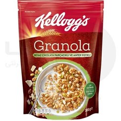 تصویر گرانولا کلاگز شکلات سفید و پسته 