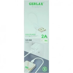 تصویر کابل فست شارژر USB به تایپ سی Type-cجرلکس مدلGerlax GD-04 Xطول 1 متر 