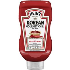 تصویر سس کچاپ هاينز بطری 325 گرم HEINZ مدل korean gourmet chili Heinz korean gourmet chili 325gr