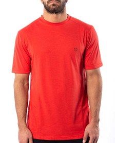 تصویر تی شرت مردانه ورزشی قرمز مل اند موژ Mel & Moj کد M07829-003 