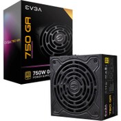 تصویر پاور کامپیوتر EVGA مدل SuperNOVA با توان 750 وات EVGA SuperNOVA GA 750 80 PLUS Gold Computer Power Supply