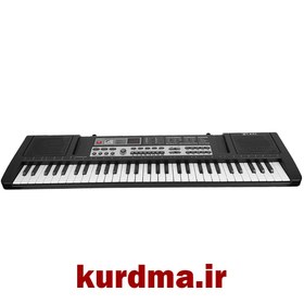 تصویر پیانو دیجیتال MQ-6121 با ۶۱ کلید و میکروفون 