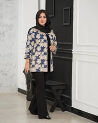 تصویر کت مخمل زنانه مدل بوستان کیوت 