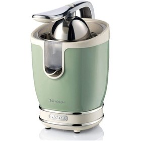 تصویر آب مرکبات گیر بژ آریته سری وینتیج 0413/03 Ariete Vintage Beige Electric Citrus Juicer 0413/03